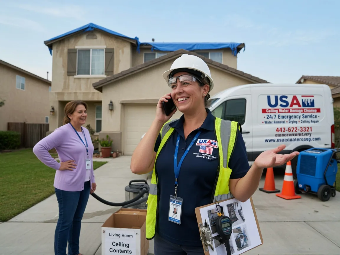 Ceiling Water Damage Restoration Asher, OK FAQs